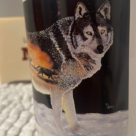 🖤Leaning Tree Mug with Poem & wolf picture - Picture 4 of 8